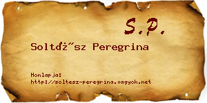 Soltész Peregrina névjegykártya